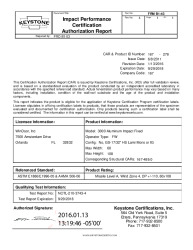 PR CERTIFICATE FL18001 R2 C CAC 167-278
