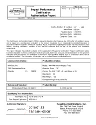 PR CERTIFICATE FL18001 R2 C CAC 167-489