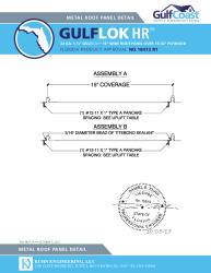 PR Instl Docs FL18473 R1 II FL18473 R1 Metal Roof Detail-signed