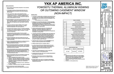 PR Instl Docs FL19013 R1 II YKK150 SS 2017-06-23