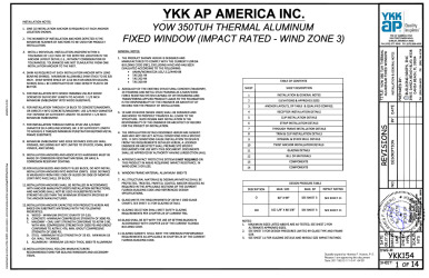 PR Instl Docs FL19015 R1 II YKK154 SS 2017-06-23