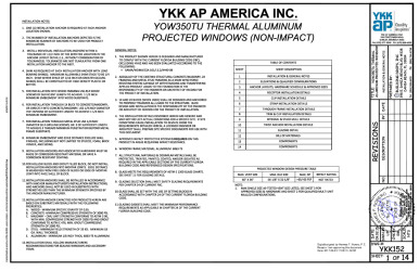 PR Instl Docs FL19016 R1 II YKK152 SS 2017-06-23