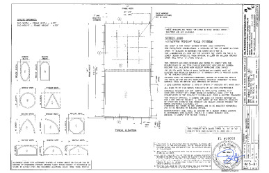 PR Instl Docs FL19053 R1 II SS-Series 1000 Alum. Fixed Window-2017 DWG W15-81