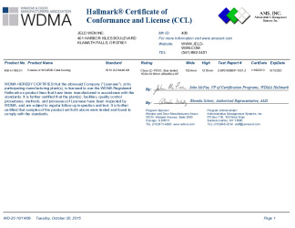 PR CERTIFICATE FL19220 R1 C CAC 406-H-789.01