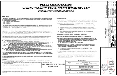PR INSTL DOCS FL19252 R0 II PELL0023 REVC SERIES350FIXED HVHZ SS