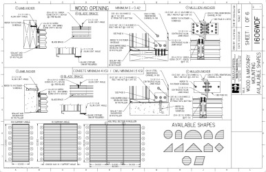 PR Instl Docs FL19273 R1 II 1606WDF 54.00 X 120 FLORIDA LOUVERS