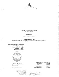 PR TECH DOCS FL19326 R1 TR SINGLE HUNG 663 87166.01-801-18