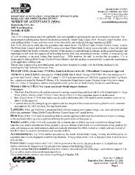 PR CERTIFICATE FL20099 R2 C CAC NOA 17-1206.09