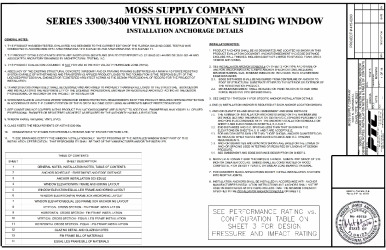 PR INSTL DOCS FL20731 R2 II MOS0055 REV0 3300 3400HS SS