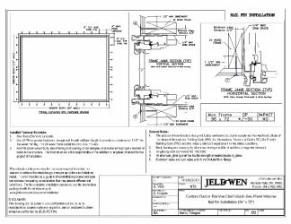 PR Instl Docs FL20754 R1 II EpicVue Clad InSash Geo Fixed Install 96x72.2