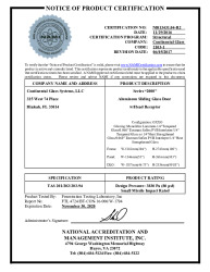 PR CERTIFICATE FL21412 R4 C CAC NI013431.04-R2