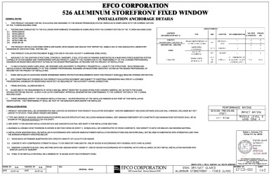 PR Instl Docs FL21426 R1 II EFCO-010 Rev0 S526 DRY-WET ss