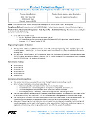 PR TECH DOCS FL21426 R1 AE PERNO2463 REV0 416-0901 SERIES526 SS