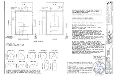 PR Instl Docs FL21864 R2 II SS - Series 10200 White PVC FW (NI)- 2017DWG W17-15