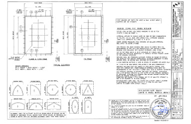 PR Instl Docs FL21864 R2 II SS - Series 10200 White PVC FW (LMI) - 2017 DWG W17-13
