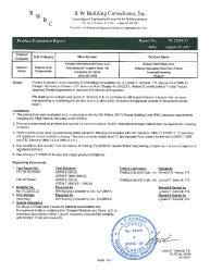 PR TECH DOCS FL22005 R2 AE (B) EVAL 22005.23