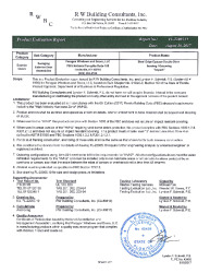 PR TECH DOCS FL22005 R1 AE (B) EVAL 22005.19