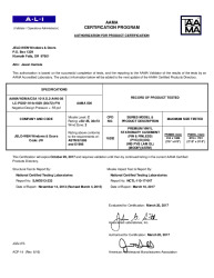 PR CERTIFICATE FL22281 R1 C CAC LC-PG50 36X72 DP-55 WZ2