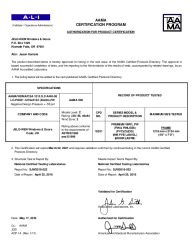 PR CERTIFICATE FL22281 R1 C CAC LC-PG50 48X84 WZ2