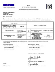 PR CERTIFICATE FL22281 R3 C CAC OOO LC-PG50 108X72 DP-55 WZ2 NEW
