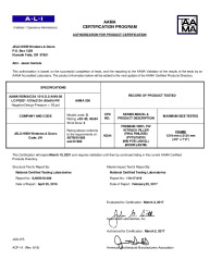 PR CERTIFICATE FL22281 R3 C CAC LC-PG50 48X84 DP-55 WZ3