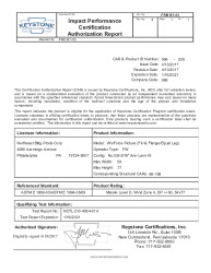 PR CERTIFICATE FL22303 R2 C CAC 86-205CAR