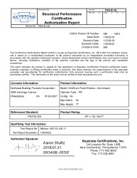PR CERTIFICATE FL22303 R2 C CAC 86-428CAR PW-54X77 TAS-NI DP60