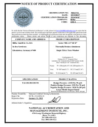 PR CERTIFICATE FL22392 R1 C CAC NI013731