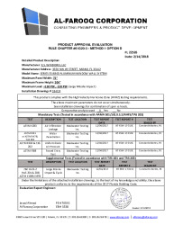 PR TECH DOCS FL22526 R4 AE SS-8860 ALUM WW SYSTEM (LMI)-PAE 2017