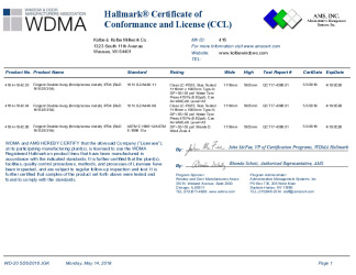 PR CERTIFICATE FL22655 R2 C CAC CCL 16152