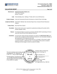 PR TECH DOCS FL22885 R0 AE KC EVALUATION REPORT 170807 SS