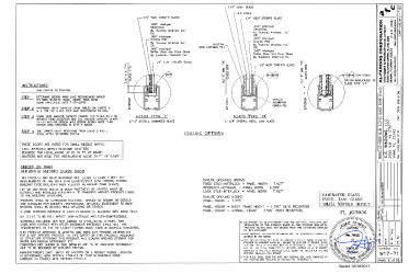 PR Instl Docs FL23006 R0 II SS - ES - 6600 Alum. SGD - 2 Track (SMI) - 2017 DWG W17-71