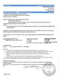 PR Instl Docs FL23225 R2 II Eval Report 24GA Steel Flush Panel - Petersen Aluminum - CSS