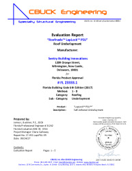 PR Instl Docs FL23333 R0 II 1 LapLockPSU EVALREPORT