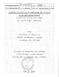 PR TECH DOCS FL23885 R0 AE 2017 FBC - MASTIC SIDING CALCULATIONS