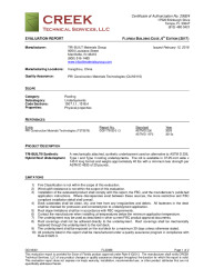 PR INSTL DOCS FL23888 R0 II GGI18001 2017 FBC EVAL SYN UNDERLAYMENTS