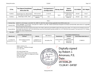 PR TECH DOCS FL24163 R2 TR GLAZING DETAILS SS