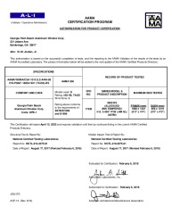 PR CERTIFICATE FL24443 R0 C CAC GA PALM BEACH - 3600 HS  IMPACT   FEB. 2018