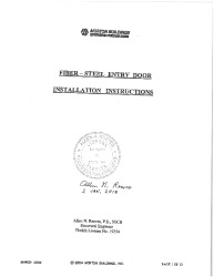 PR Instl Docs FL25872 R0 II 17120007-01 install instr Fibersteel