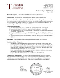 PR TECH DOCS FL26008 R1 AE EVALREPORT-1017929-NI-R0