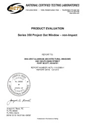 PR TECH DOCS FL26037 R2 AE 350 SERIES PROJECT OUT NON IMPACT EVALUATION REPORT