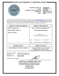 PR CERTIFICATE FL26492 R0 C CAC NI011608.02 - STYLE VIEW - SH NT