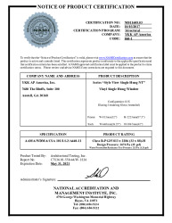 PR CERTIFICATE FL26492 R0 C CAC NI011608.03 - STYLE VIEW - SH NT
