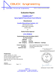 PR Instl Docs FL27105 R0 II 2 FOAMSULATE 210-220-SPFA Fillet-OSB ER6