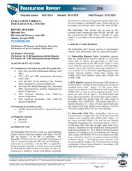 PR TECH DOCS FL27462 R0 AE UES ER 315
