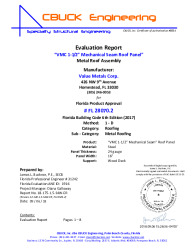 PR Instl Docs FL28070 R0 II 2 1.5MechSeam WoodDeck EVALREPORT