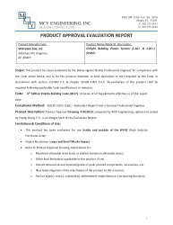 PR TECH DOCS FL28329 R0 AE EVALUATION REPORT SS