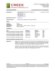 PR Instl Docs FL28645 R1 II ERP18001.1 2017 FBC Eval Eagle Armor final