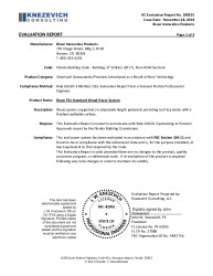 PR TECH DOCS FL28737 R0 AE KC EVALUATION REPORT 180525 BISON FS1-STD DSS
