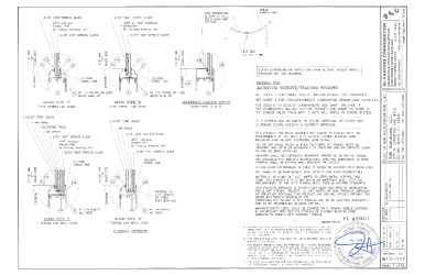 PR Instl Docs FL28871 R0 II SS - 550 Transom Winds - DWG W17-117